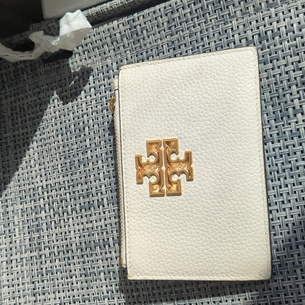 White Tory Burch Wallet